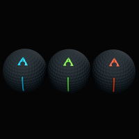 Alignment Ball - Black/Orange