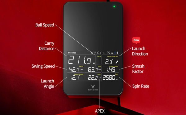 Swing Caddie SC4 Simulator + Launch Monitor