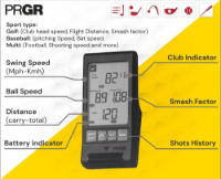 PRGR Portable Launch Monitor 2021 - HS-130A