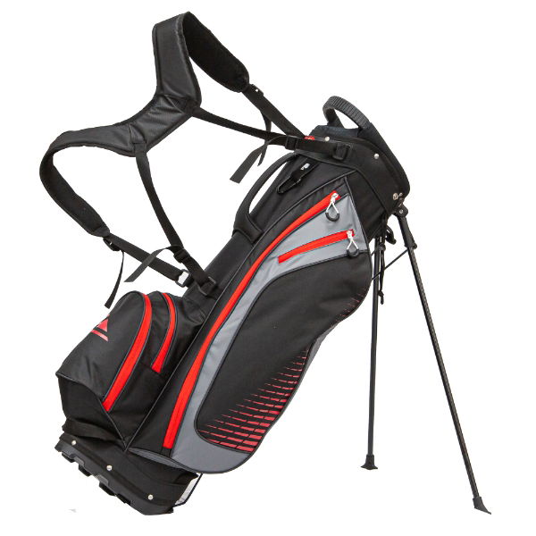 Longridge Super Lite Stand Bag - Black/Red