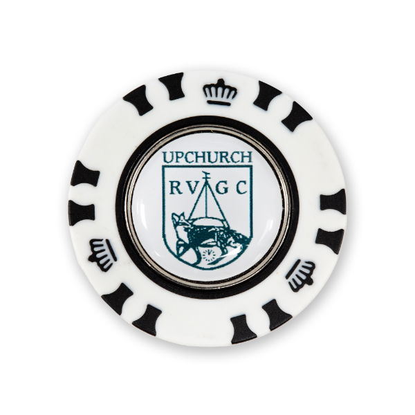 Custom Logo - Magnetic Poker Chip - Black