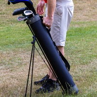 Longridge Travelite 5’’ Pencil Golf Bag - Black/Navy