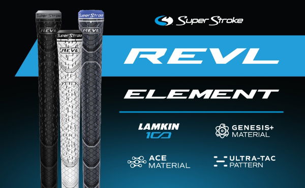 SuperStroke Revl Element Grey/Blue - Midsize .60R