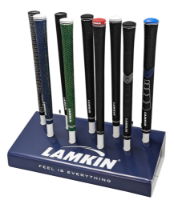 Lamkin 9 Grip Display - Blue - New Grips