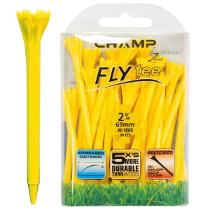 CHAMP 69MM (30PK) FLYTEE - YELLOW