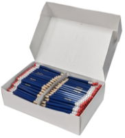 Longridge Wooden Pencils And Eraser Box 288 pcs