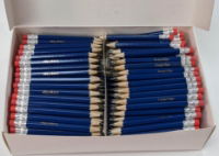 Longridge Wooden Pencils And Eraser Box 288 pcs