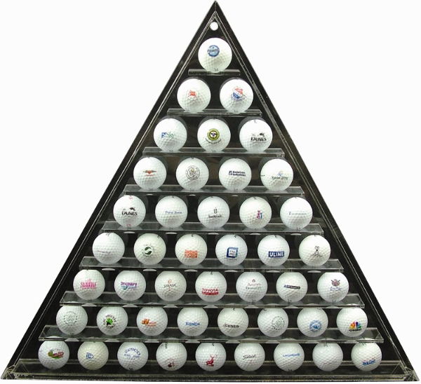 Longridge 45 Ball Pyramid Display Rack