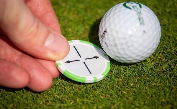 Custom Logo - Premium Poker Chip - Green/White