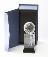 Crystal Golf Trophies Stirling 3D Driver - 125mm