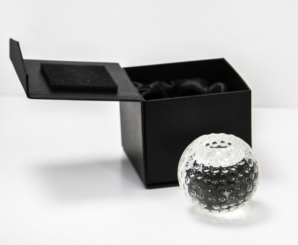 Crystal Golf Trophy Tealight