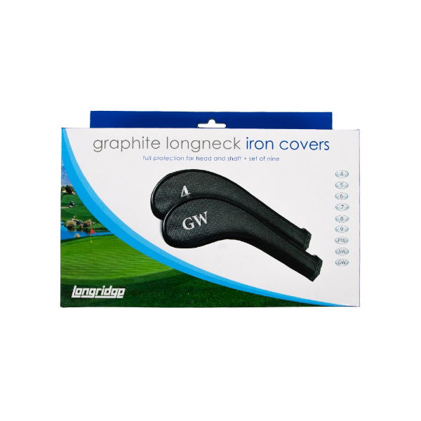 Longridge Graphite Longneck Iron Headcovers