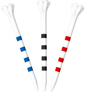 CHAMP 83MM (50PK) MY HITE FLYTEES COMBO - BLUE/WHITE