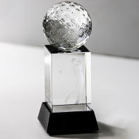 Crystal Golf Trophies Stirling 3D Driver - 125mm