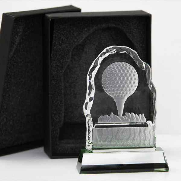 Crystal Golf Trophies Challenger Golf Ball - 130mm