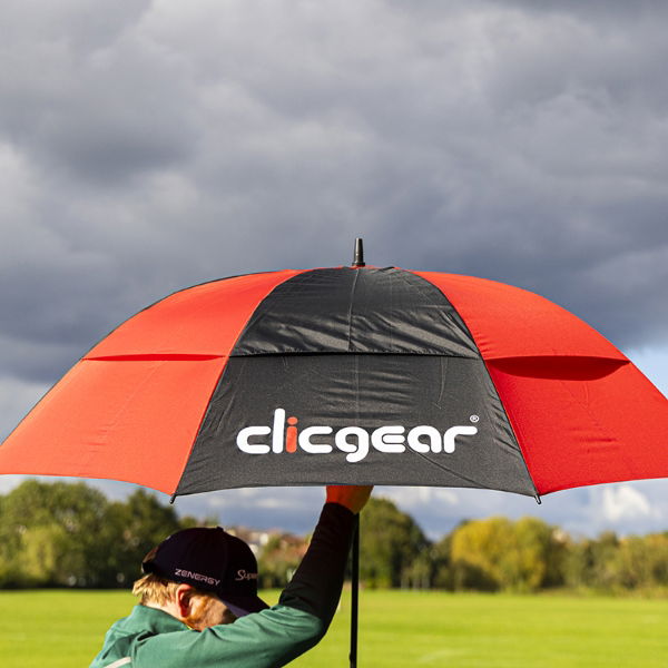 Clicgear Umbrella - Black/Red