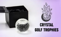 Crystal Golf Trophy Tealight