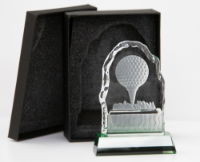 Crystal Golf Trophies Challenger Golf Ball - 130mm