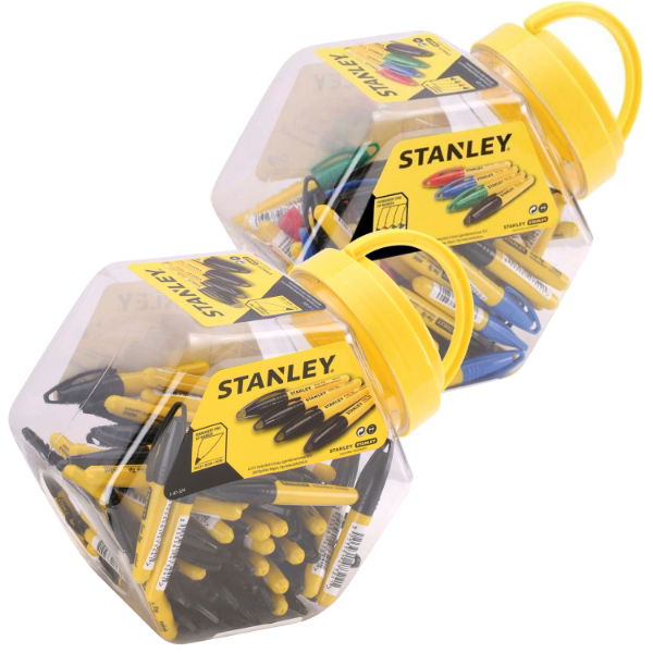 Stanley Mini Marker - 72pk Black 